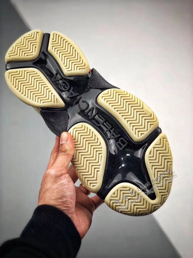 Balenciaga經典款男女鞋 巴黎世家頂級版本Triple-S 17老爹鞋 Balenciaga情侶款老爹鞋  hdbl1230